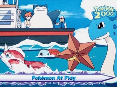 18 Pokemon At Play Topps Pokémon The Movie 2000