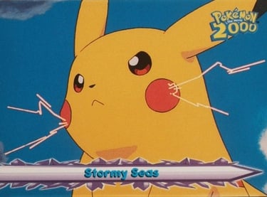 19 Stormy Seas Topps Pokémon The Movie 2000