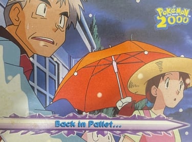 21 Back In Pallet... Topps Pokémon The Movie 2000