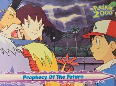 23 Prophecy Of The Future Topps Pokémon the movie 2000