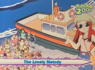 24 The Lovely Melody Topps Pokémon The Movie 2000