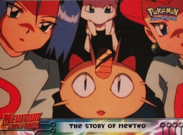 24 The Story of Mewtwo Topps Pokémon The First Movie