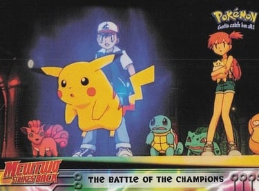 25 The Battle of the Champions Topps Pokémon The First Movie