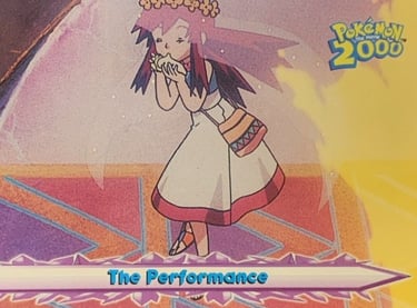 25 The Performance Topps Pokémon The Movie 2000