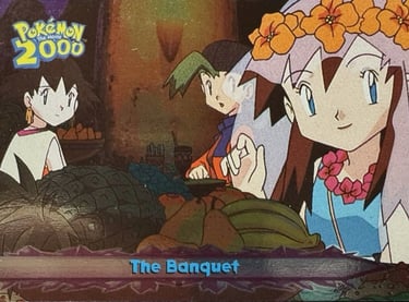 26 The Banquet Topps Pokémon The Movie 2000 silver foil