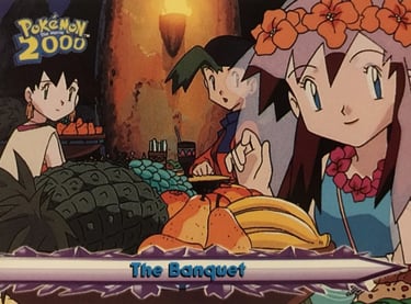 26 The Banquet Topps Pokémon The Movie 2000
