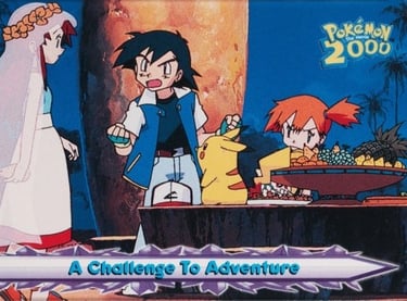 27 A Challange To Adventure Topps Pokémon The Movie 2000