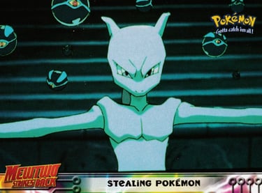 27 Stealing Pokémon Topps Pokémon The First Movie