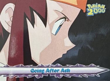 28 Going After Ash Topps Pokémon The Movie 2000