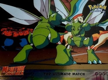 34 The Ultimate Match Topps Pokémon The First Movie silver foil