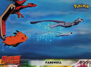39 Farewell Topps Pokémon The First Movie