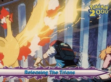 39 Realsing The Titans Topps Pokémon The Movie 2000