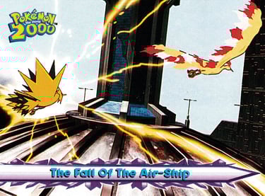 40 The Fail Of The Air-Ship Topps Pokémon The Movie 2000