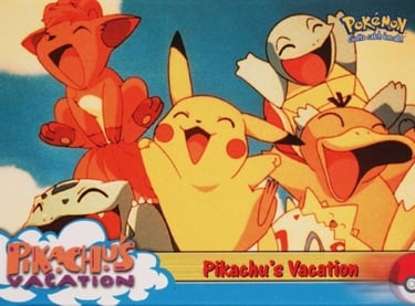 42 Pikachu's Vacation Topps Pokémon The First Movie