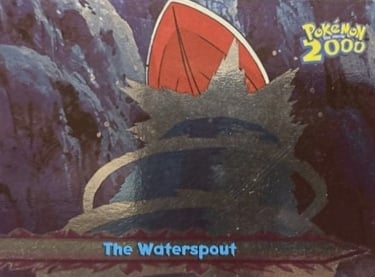 42 The Waterspout Topps Pokémon The Movie 2000 silver foil