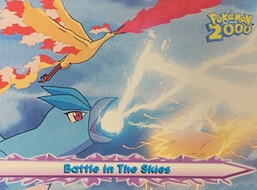 45 Battle in The Skies Topps Pokémon The Movie 2000