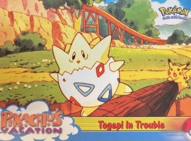 45 Togepi in Trouble Topps Pokémon The First Movie