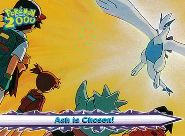 46 Ash is Chosen! Topps Pokémon The Movie 2000