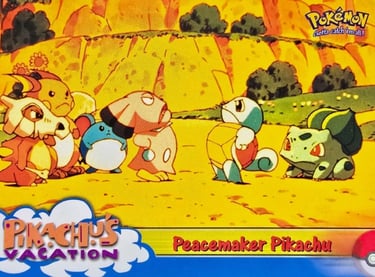 46 Peacemaker Pikachu Topps Pokémon The First Movie