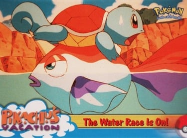 47 The Water Race is On! Topps Pokémon The First Movie