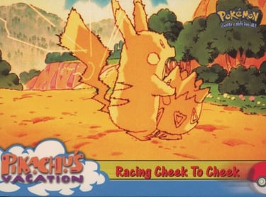 48 Racing Cheek To Cheek Topps Pokémon The First Movie