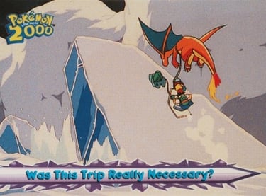 49 Was This Trip Really Necessary? Topps Pokémon The Movie 2000