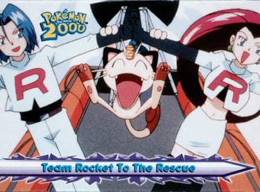 50 Team Rocket To The Rescue Topps Pokémon The Movie 2000