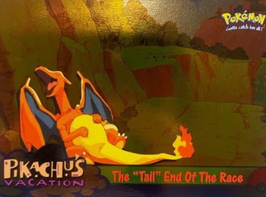 50 The "Tail" End Of The Race Topps Pokémon The First Movie silver foil