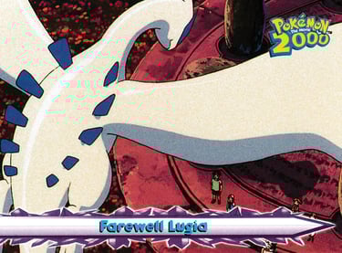 68 Farewell Lugia Topps Pokémon The Movie 2000