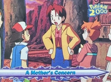 69 A Mother's Concern Topps Pokémon The Movie 2000