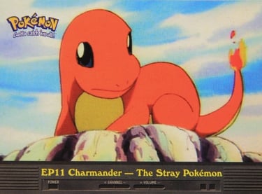 EP11 Charmander - The Stray Pokémon Topps Pokémon series 2 US