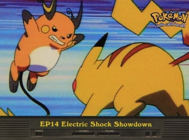 EP14 Electric Shock Showdown Topps Pokémon series 2 US