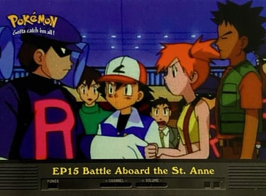 EP15 Battle Aboard the St. Anne Topps Pokémon series 2 US