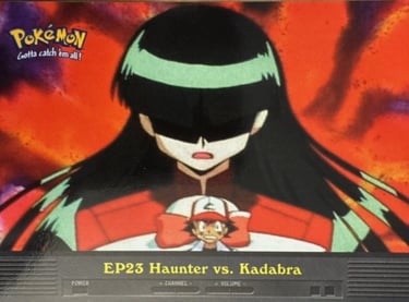 EP23 Haunter vs Kadabra Topps Pokémon series 2 US