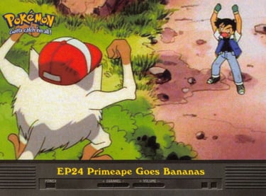 EP24 Preimeape Goes Bananas Topps Pokémon series 2 US