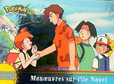 OR10 Manoeuvres sur l'île Navel topps série 2 foil