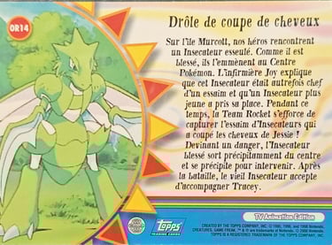 OR14 Drôle de coupe de cheveux topps série 2