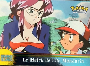 OR16 Le Match de l'île Mandarin topps série 2 foil
