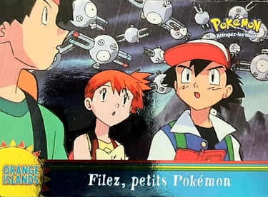 OR18 filez, petits pokémon topps série 2 foil