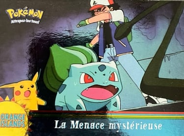 OR19 La menace mystérieuse topps série 2 foil