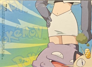 Puzzle P04 of 6 topps série 3 Jotho