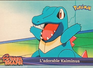 Snaps01 L'adorable Kaiminus topps série 3 Johto