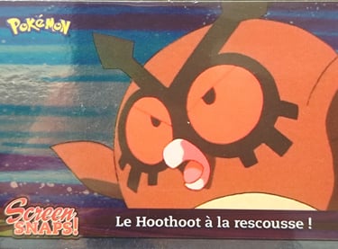 Snaps11 Le hoothoot à la rescousse ! série 3 foil Jotho