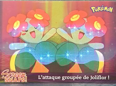 Snaps12 L'attaque groupée de Joliflor ! topps série 3 foil Jotho