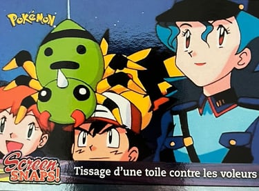 Snaps15 Tissage d'une toile contre les voleurs topps série 3 foil Jotho