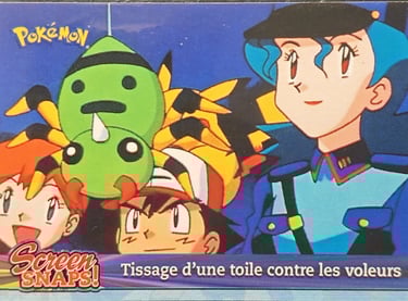 Snaps15 Tissage d'une toile contre les voleurs topps série 3 Jotho