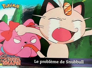 Snaps16 Le problème de Snubull topps série 3 foil  Jotho