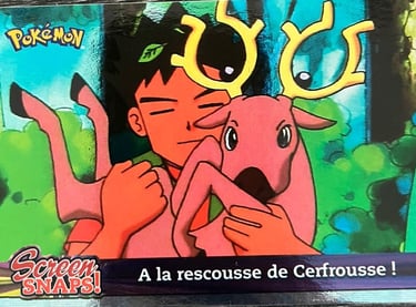 Snaps19 A la rescousse de Cerfrousse topps série 3 foil Jotho