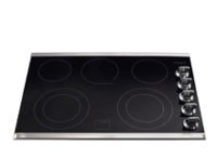 Electric smooth cooktop, offering a sleek, flat surface for efficient cooking and easy cleanup in modern kitchens