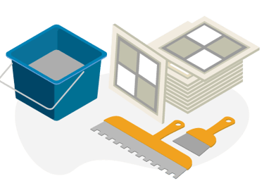 House repair tools symbolizing the use of a reverse mortgage for house improvements